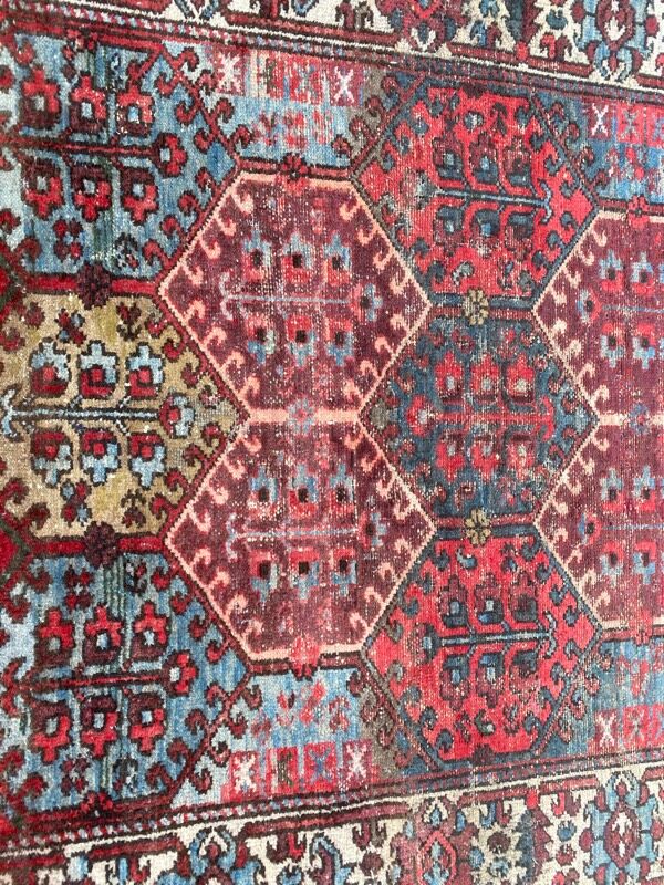 Old Persian carpet Hamadan 125x202 cm