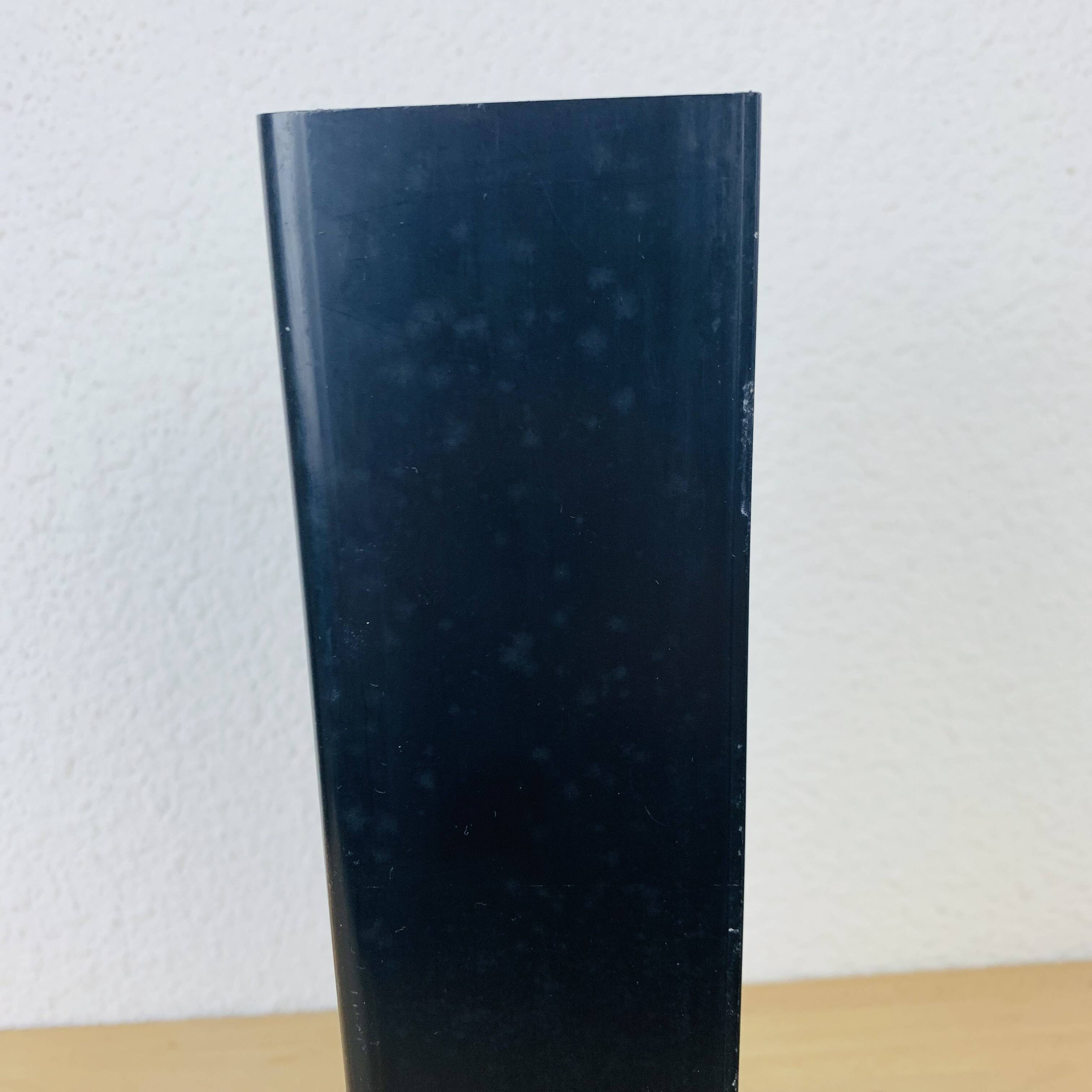 70s geometric glass lamp