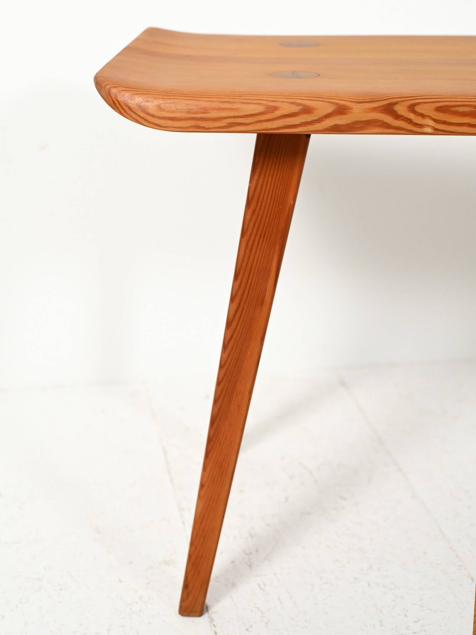 "Visingsö" Pine bench by Carl Malmsten