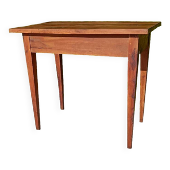 Solid wood table