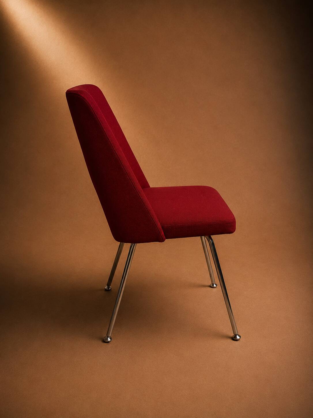 Fauteuil post moderne tweed Suisse Circa 1970