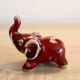 Éléphant en céramique vintage