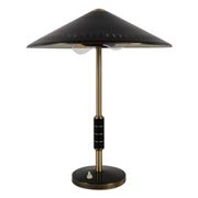Mid-Century Modern Table Lamp by Bent Karlby Produced by Lyfa in Denmark, 1956