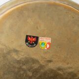 1960s vintage brass plateau by Collini (South Tyrol)