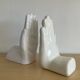Pair of Vintage Ceramic Hands Bookends