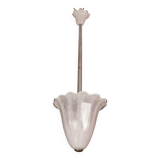 Mid-Century Murano Pulegoso Glass Lantern by Seguso, 1950s