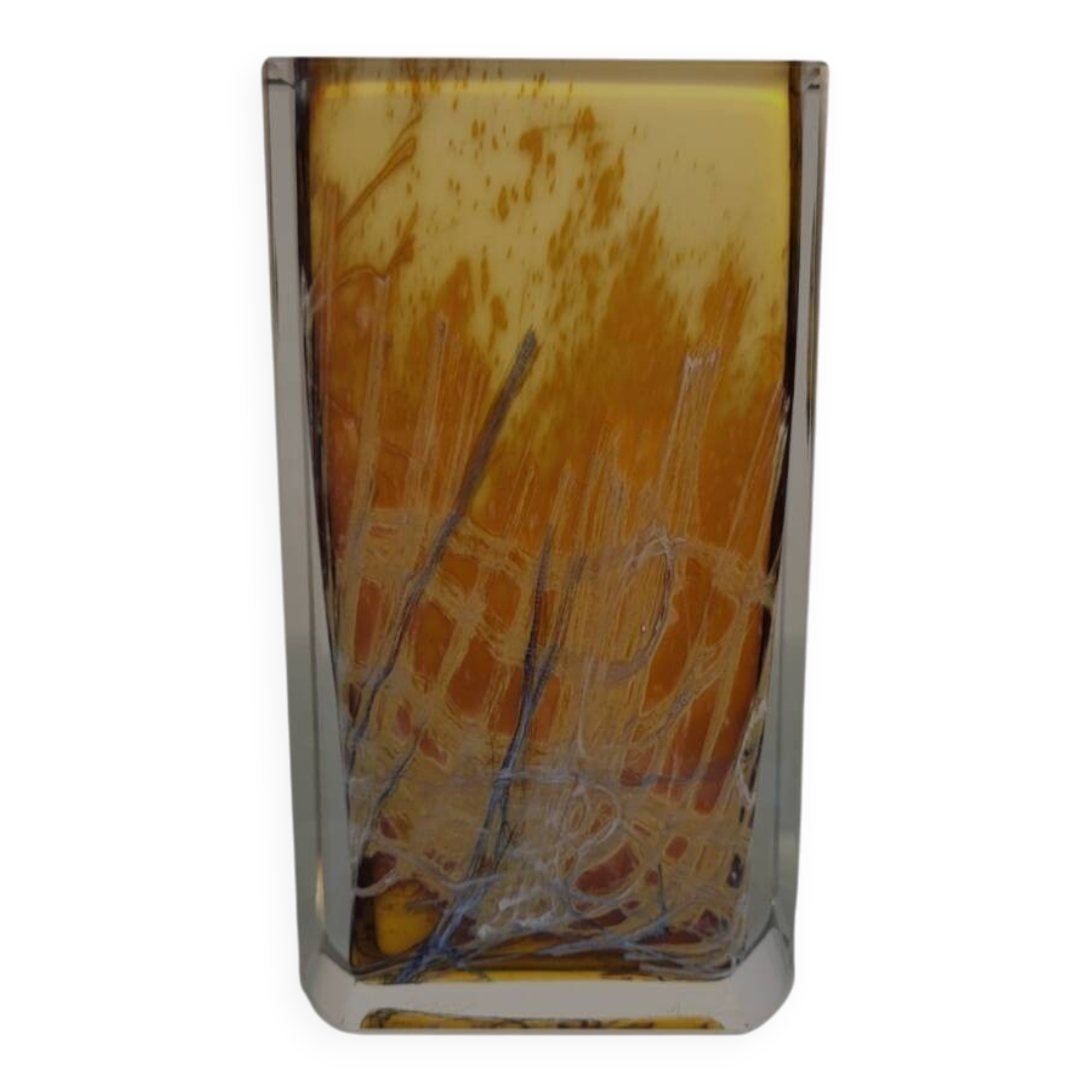 Exbor glassen vaas, Milieu du siècle, Pavel Hlava Tsjechië, jaren 1960