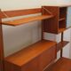 Teak wall unit, Norwegian design, 1960s, designer: Kjell Riise, production: