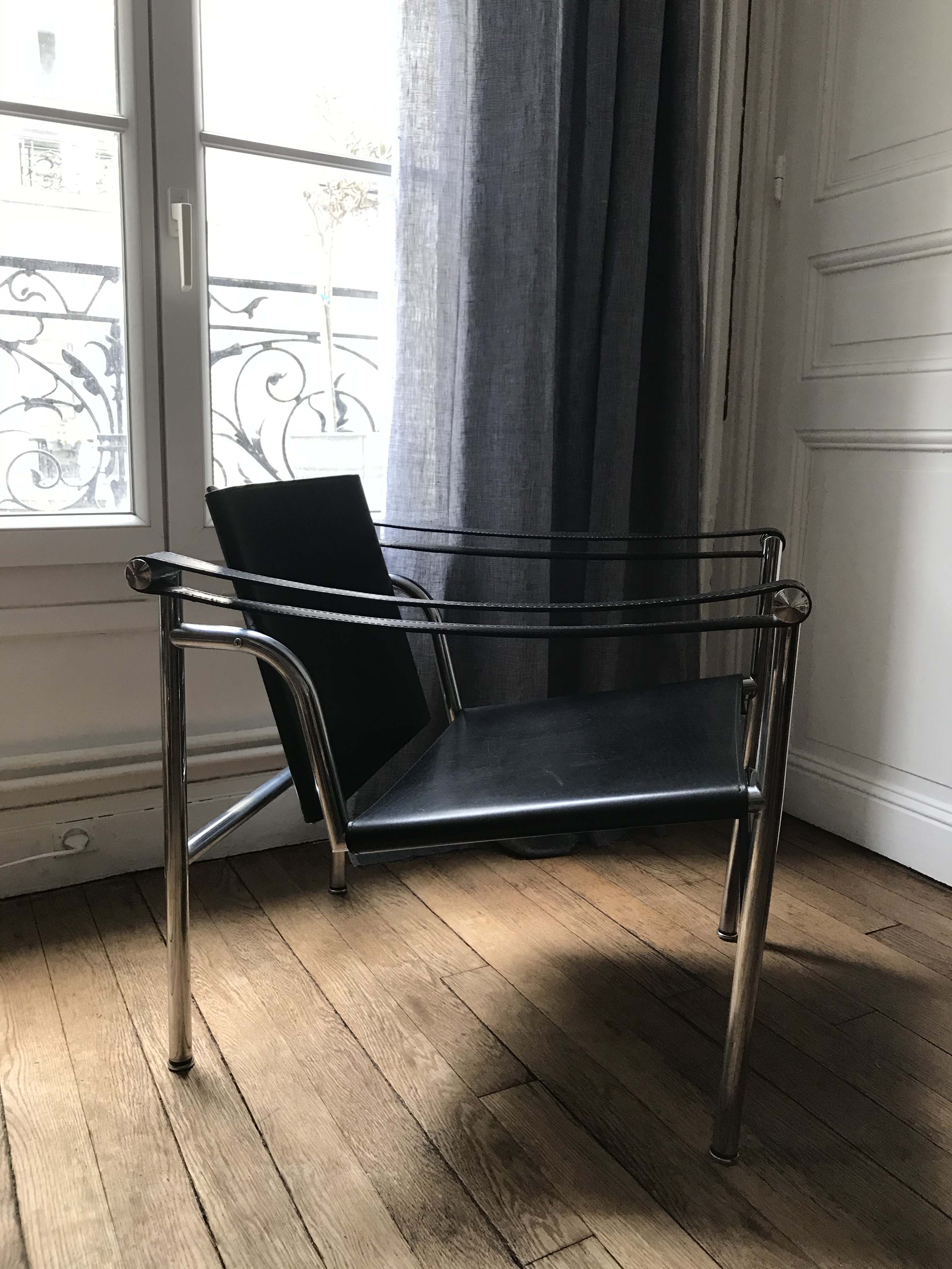Chaise LC1 par Le Corbusier