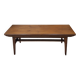 Metamorphic dining / coffee table in teak by Kai Kristiansen, Denmark 1960s