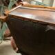 Leather club chair