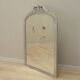 Mirror in pine frame, Danish design, 1960s, production: Denmark