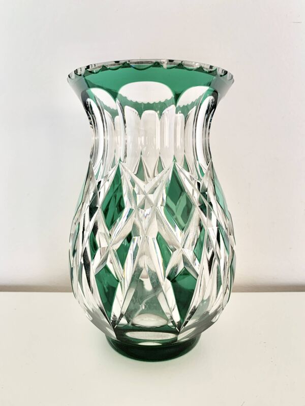 Vase en cristal Val Saint-Lambert