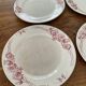 6 flat plates for dessert.sarreguemines.model Palermo