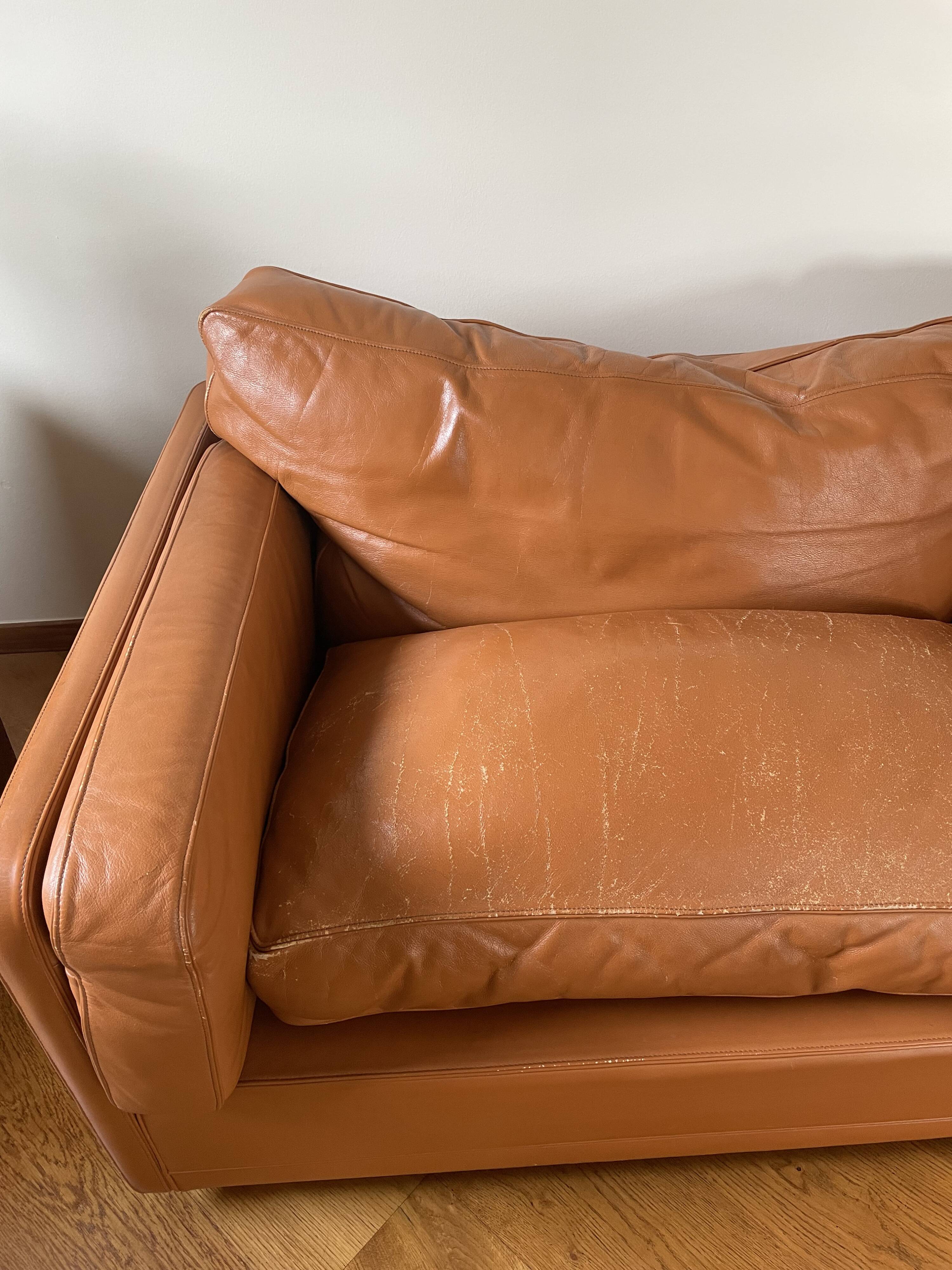 Socrate three-seater sofa by Poltrona Frau