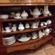 Buffet  enfilade Louis XV en bois de rose