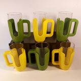 Esso advertising glasses