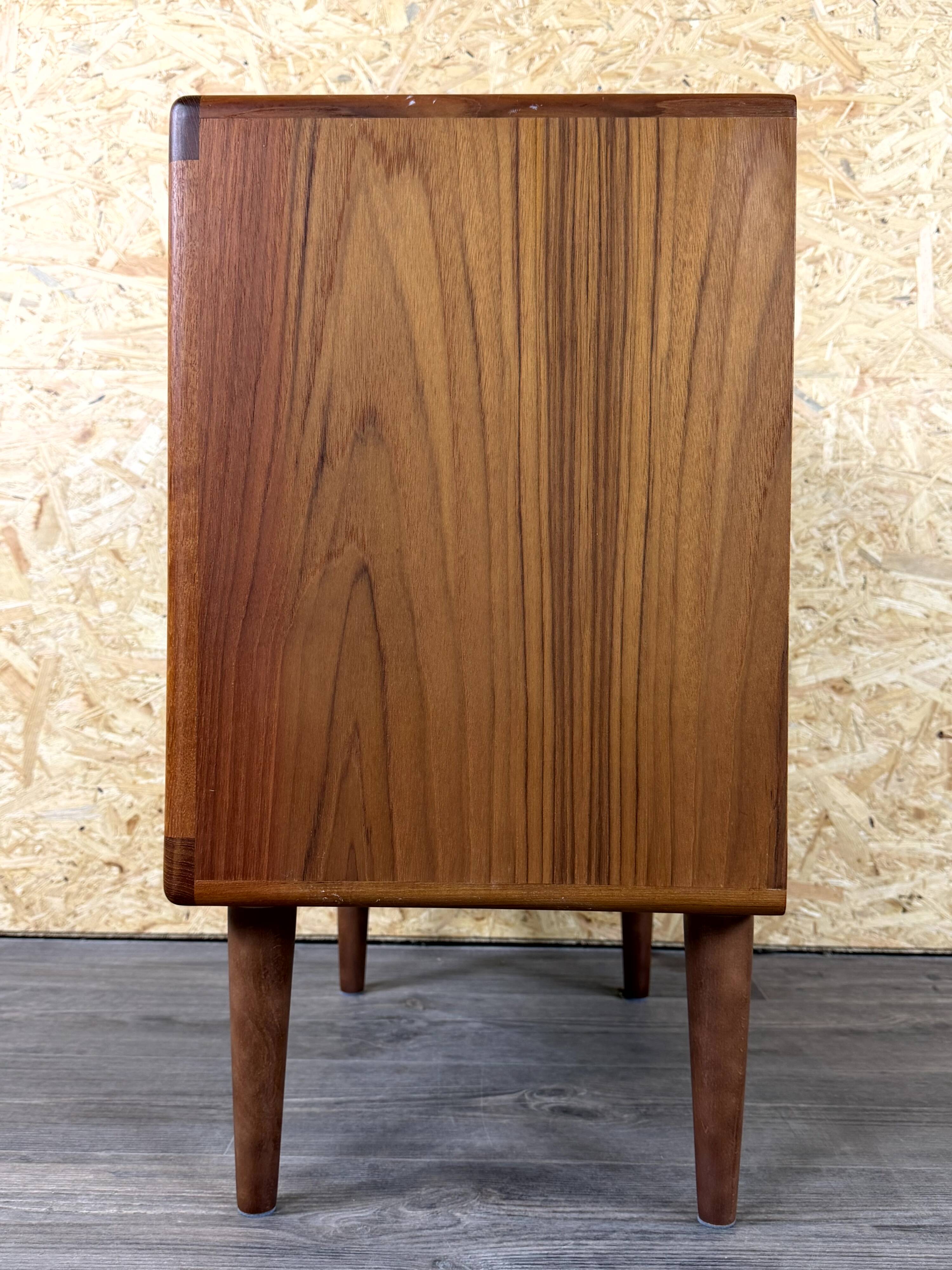 1960s 1970s Teak Sideboard Credenza Cabinet Danish Modern Design Denmark