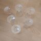Set of 6 crystal glasses