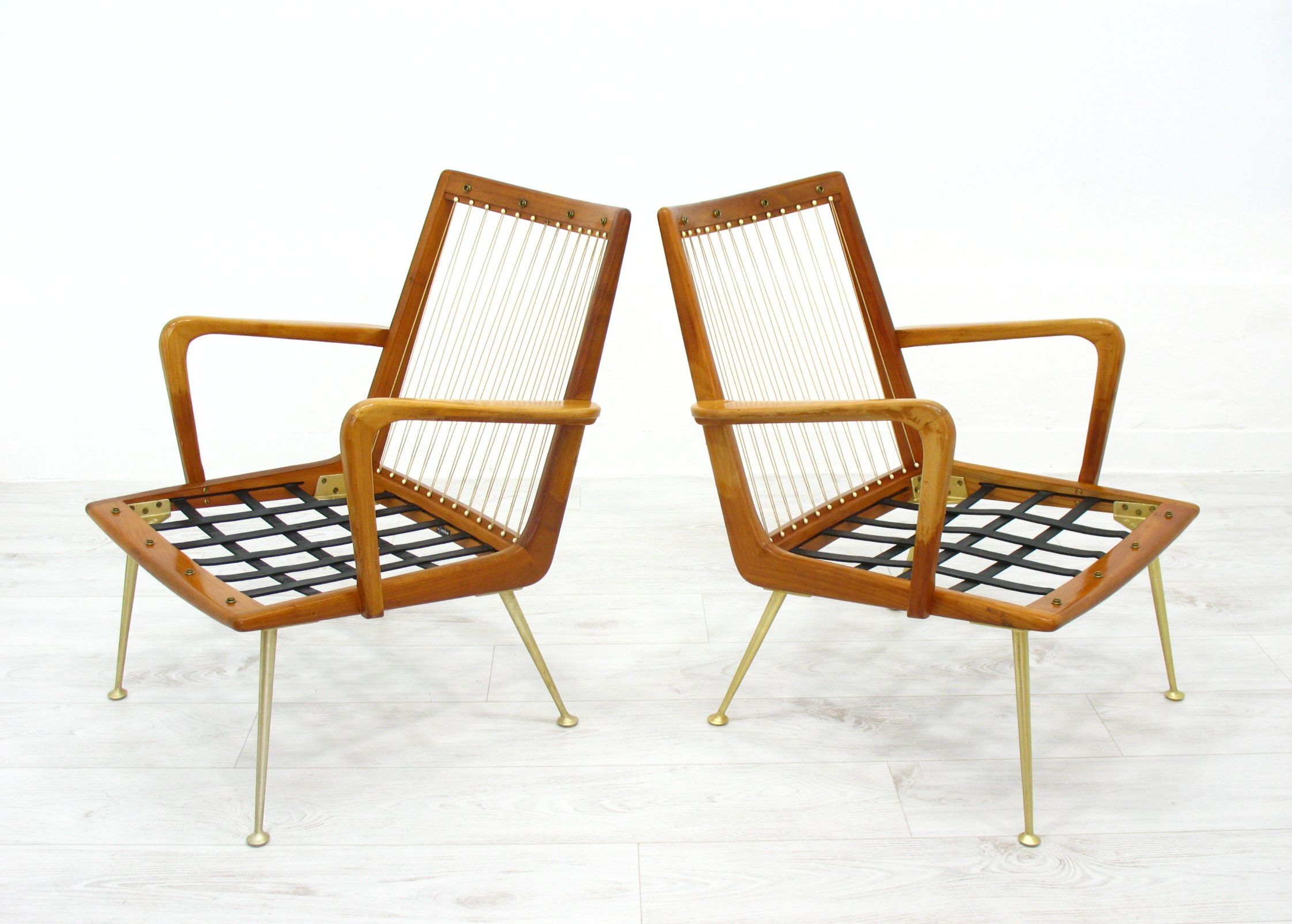 Armchairs by Hans Mitzlaff for Eugen Schmidt, Germany, 1950