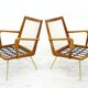 Armchairs by Hans Mitzlaff for Eugen Schmidt, Germany, 1950
