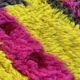 Berber carpet in wool beni ouarain 200x270cm
