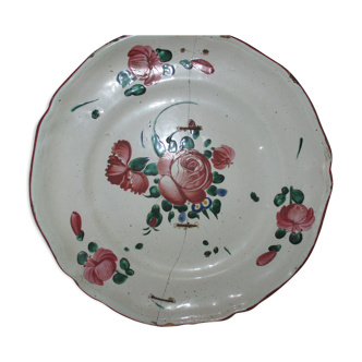 Old plate "Les islettes"