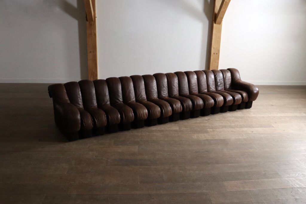 Canapé d'angle De Sede DS 600 par Heinz Ulrich, Ueli Berger et Eleanora Peduzzi-Riva, années 1980.