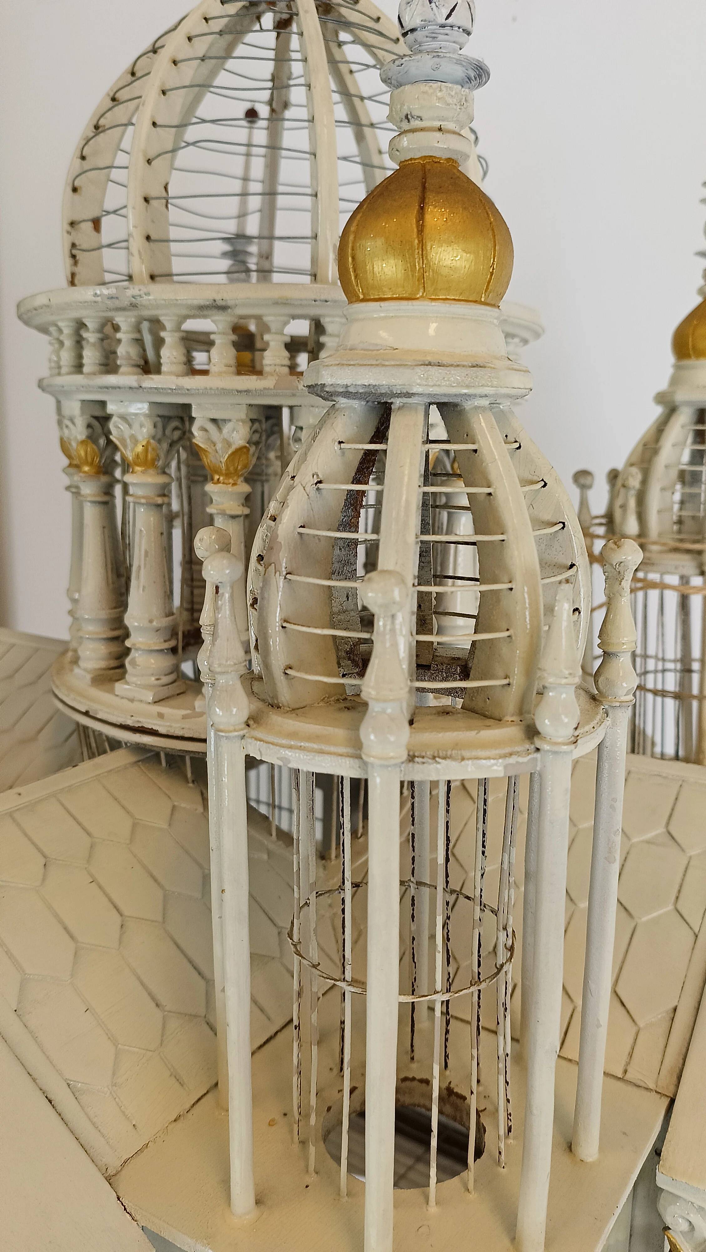French Victorian midcentury birdcage