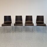 Set of 4 vintage Biliani kitchen chairs