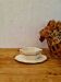 Beige and gold vintage sauce boat from Saint Amand.