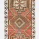 Tapis de couloir vintage en laine