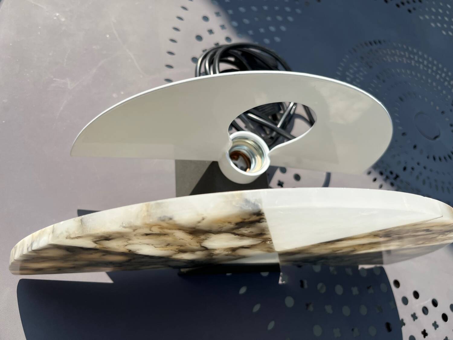 Ventaglio V584 lamp by Angelo Mangiarotti Skipper Pollux edition