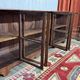 Enfilade with 6 original Indian mahogany doors from the 1950s.