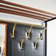 Entrance hall / Coat rack / Scandinavian hats from the 50s / 60s