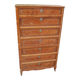 Louis XVI period walnut chest of drawers from the 18th century