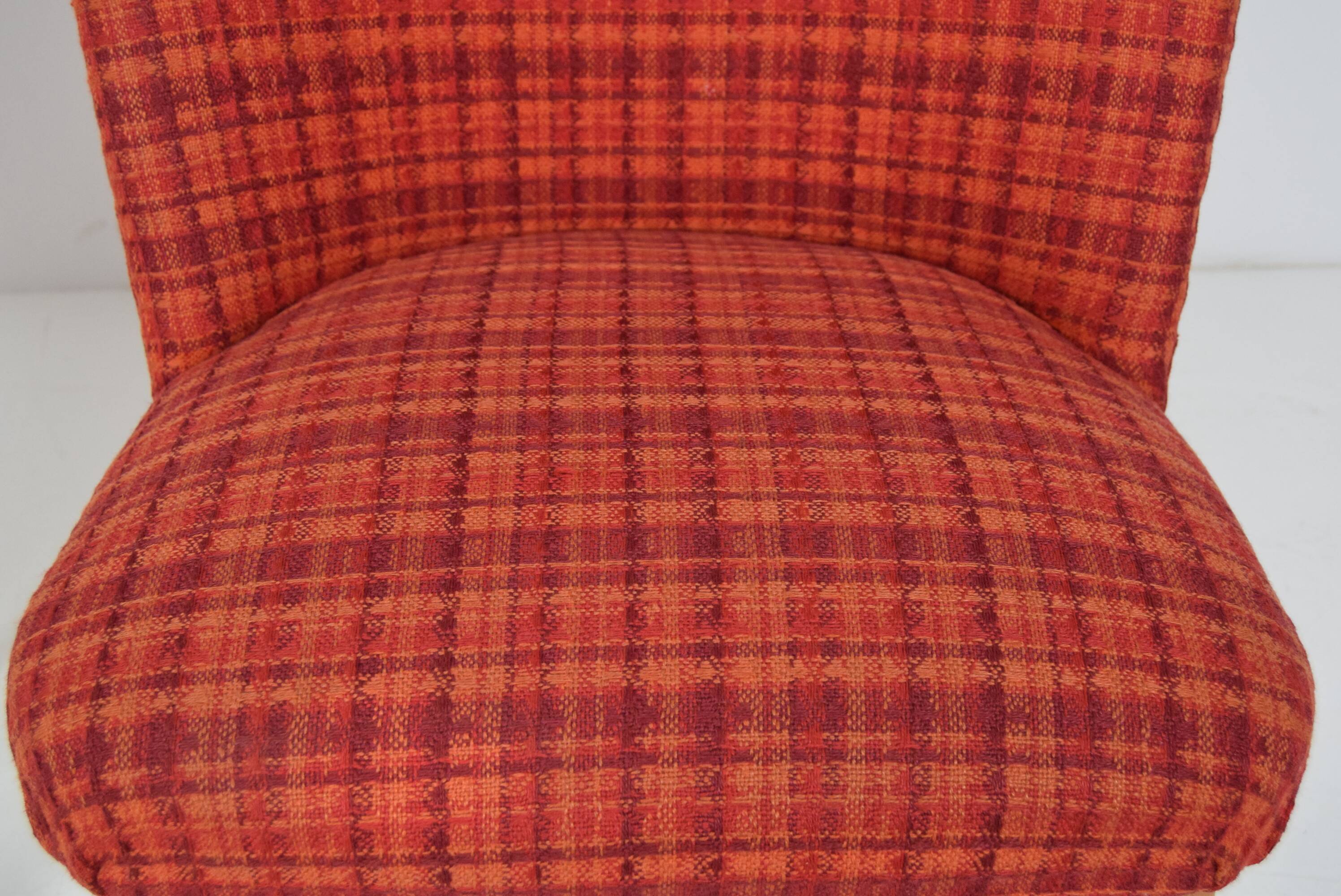 Set of upholstered chairs, 1960