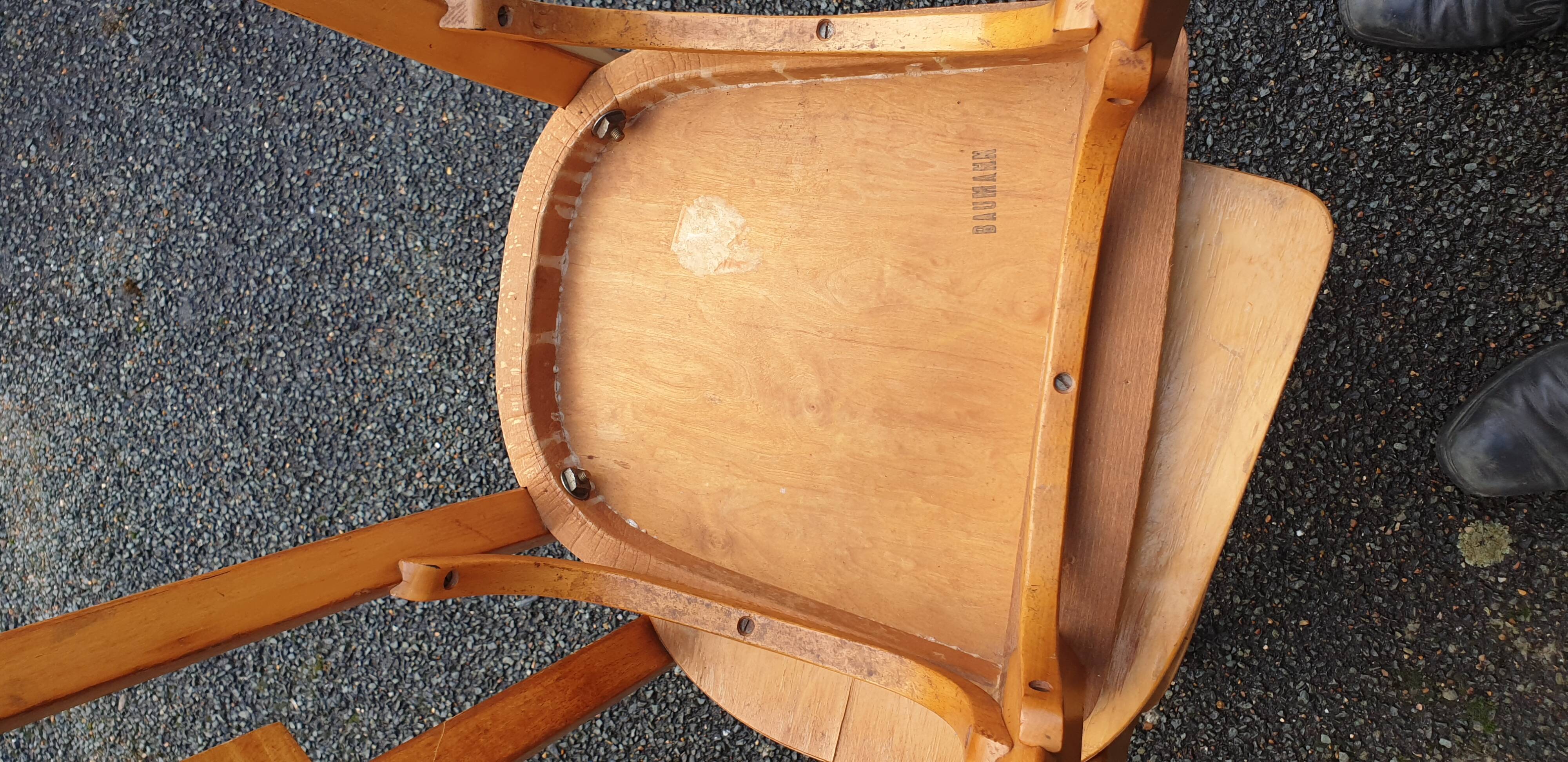 Pair of bauman chairs