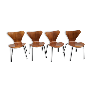 set de 4 chaises Butterfly