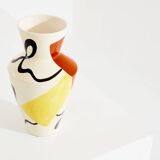 Glazed ceramic vase signed Roland Brice circa 1950