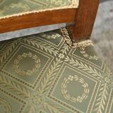 Paire de Fauteuils à Crosses en Acajou, époque Restauration – Début XIXe