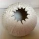 Vase en forme d oursin coquillage