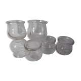 Lot de 6 verres anciens
