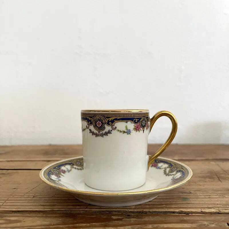 Fine porcelain coffee service