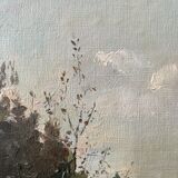 Oil on canvas signed and dated 1910