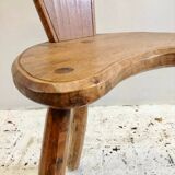 Brutalist low chair