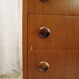 Scandinavian teak dresser and storage, 60's