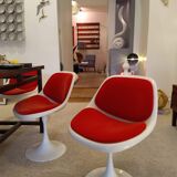 6 tulip chairs from the 70s6