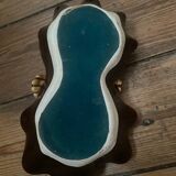 Empty crab pocket in enameled ceramic, vintage 70s