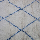 Beni Ouarain carpet hallway 100% wool 285 x 102 cm